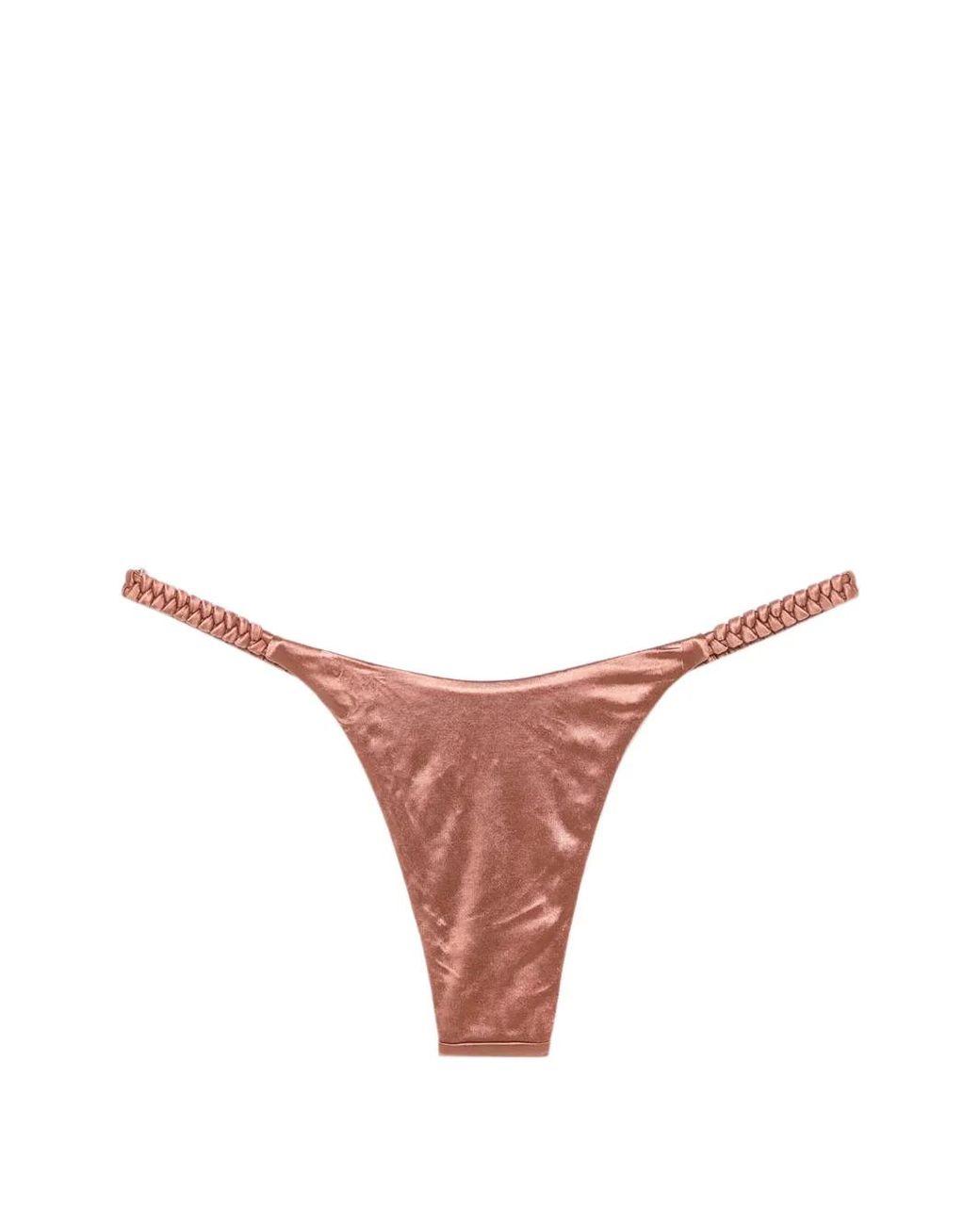 Isa Boulder White High Weave Bikini Bottom