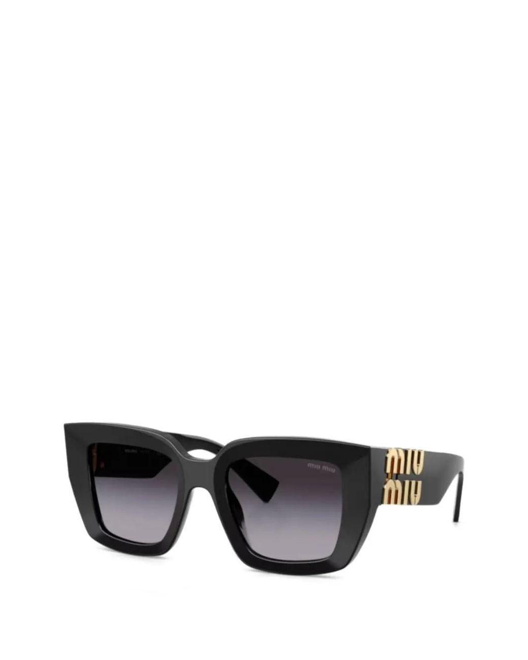 Miu Miu Black Glimpse Sunglasses