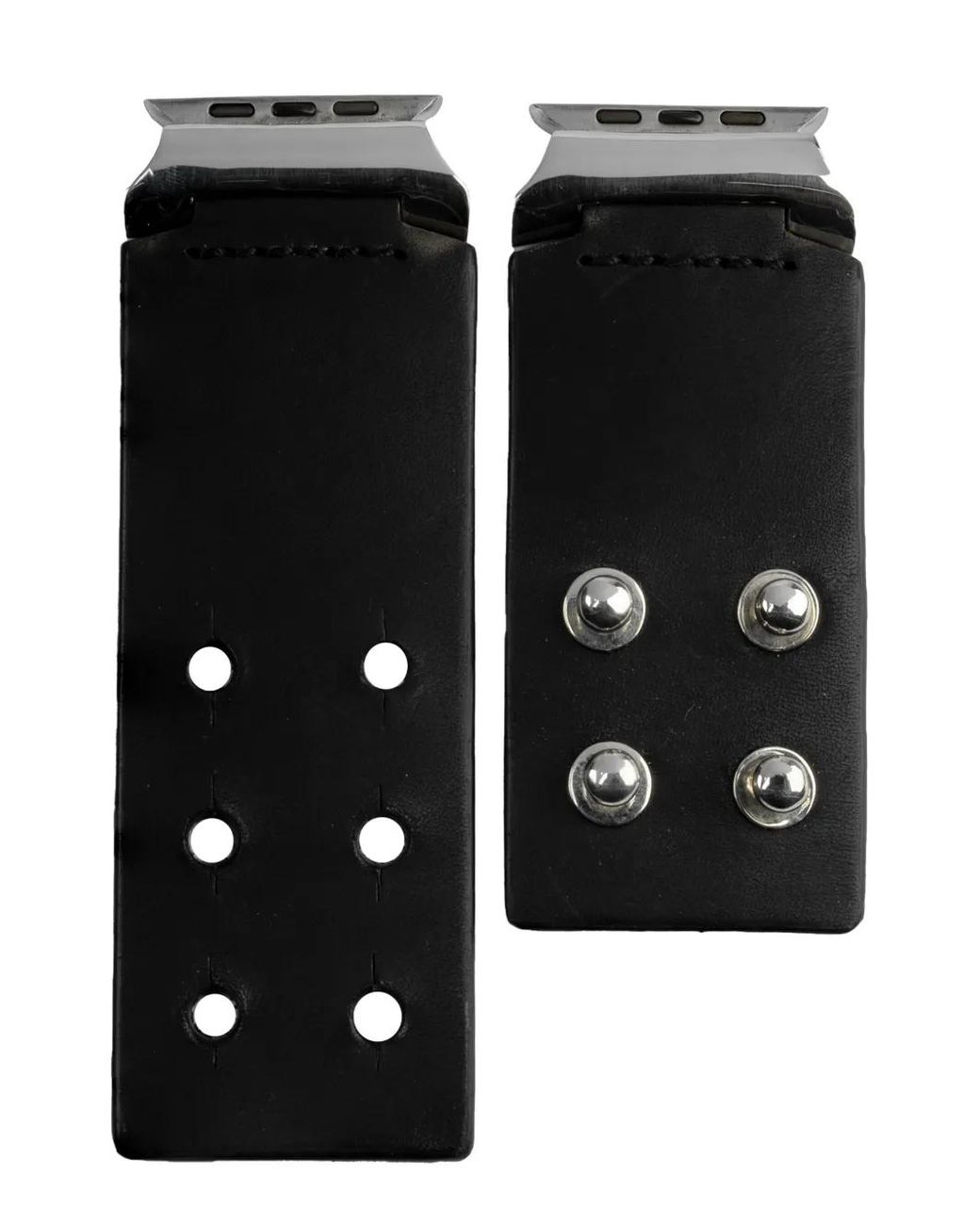 Parts Of 4 Black Apple Watch Bracelet