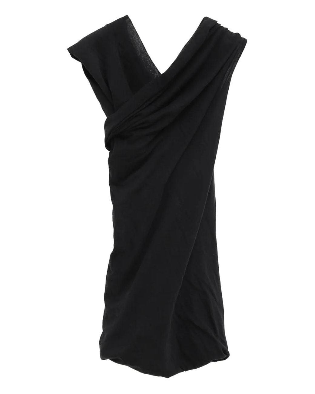 Rick Owens Black Cotton Top