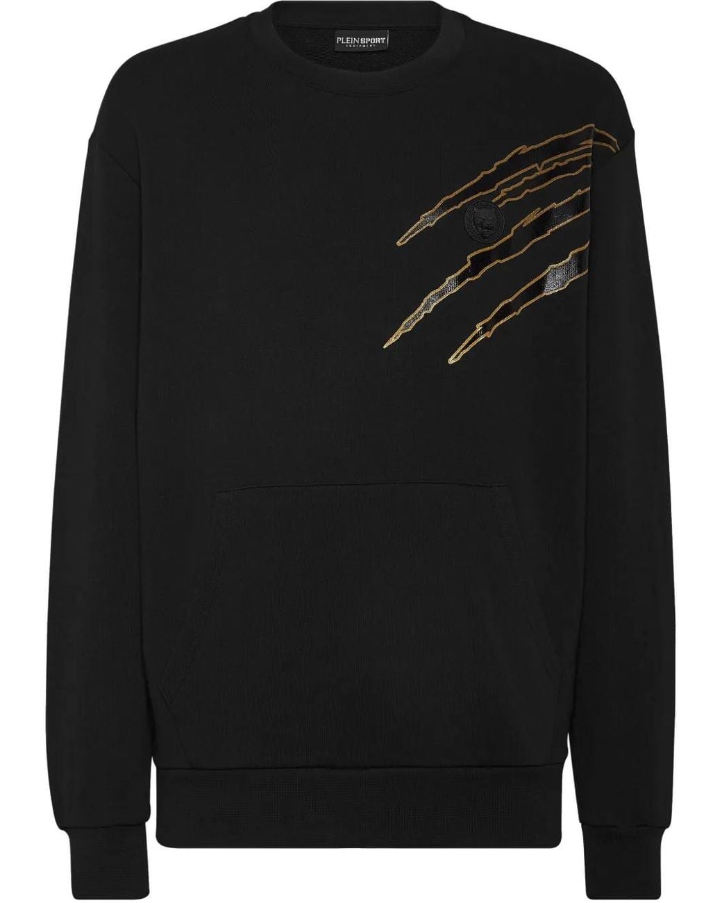 Philipp Plein Black Cotton Sweatshirt for men