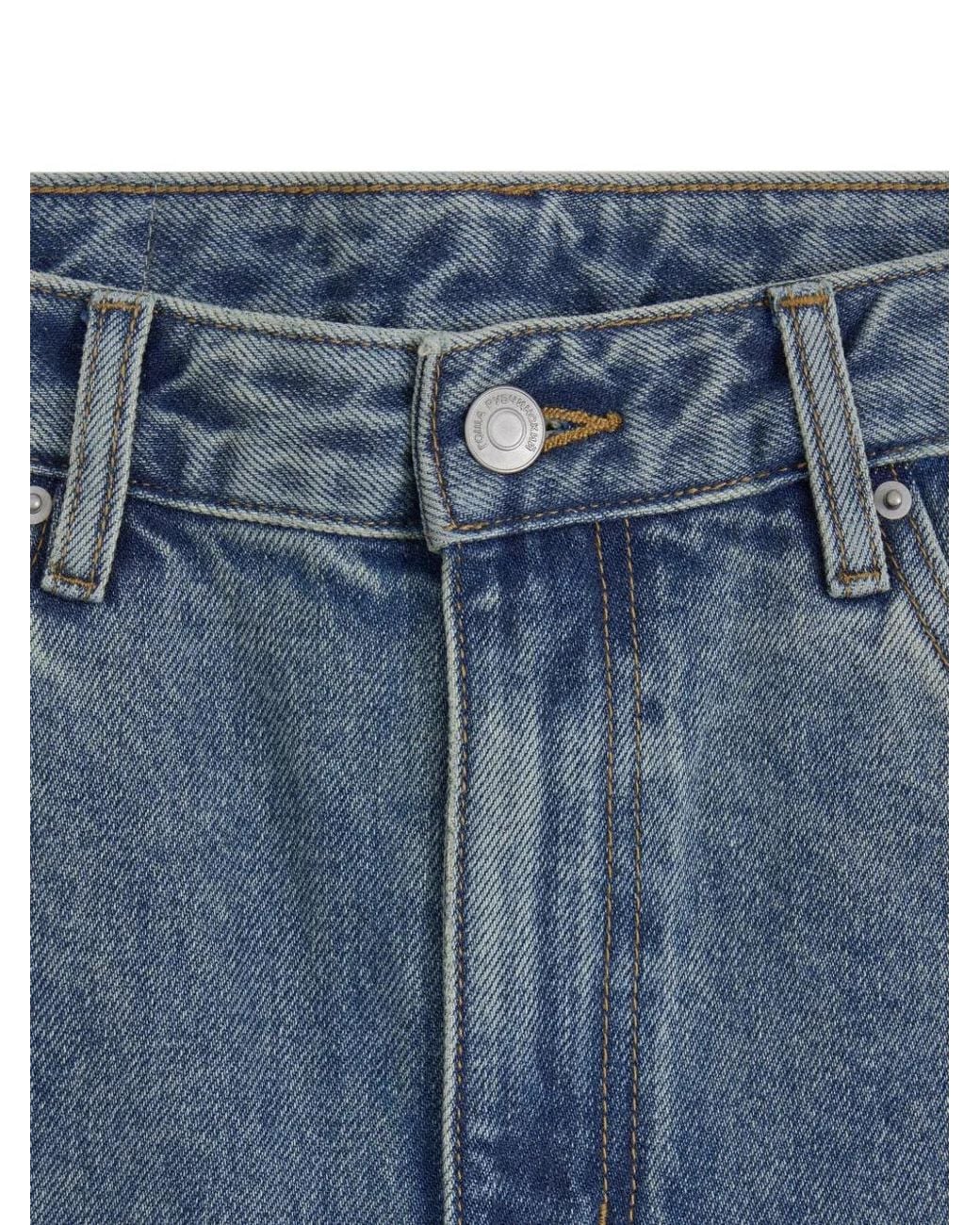Gosha Rubchinskiy Blue Straight-Leg Jeans