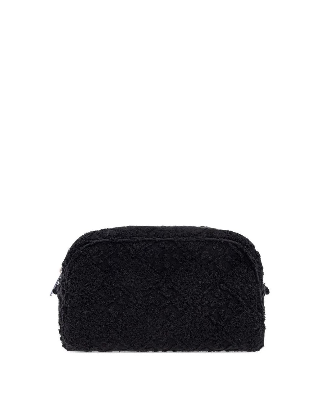 Tory Burch Black Ella Cotton Pouch