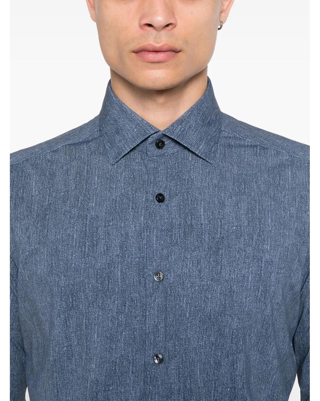 Camisa Active Xacus de hombre de color Blue