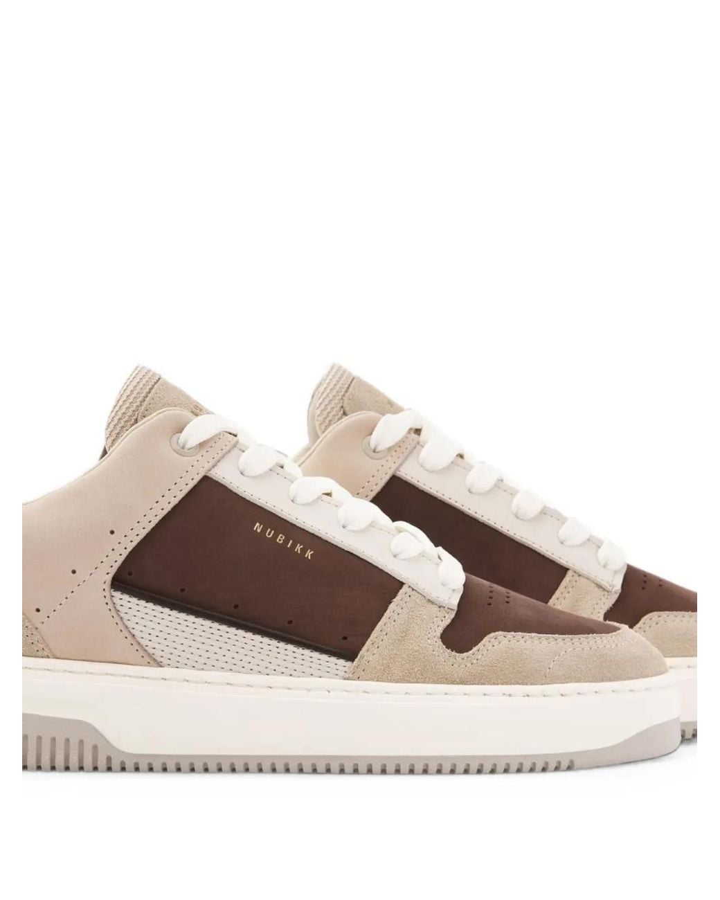 Nubikk Natural Basket Courtside Sneakers for men