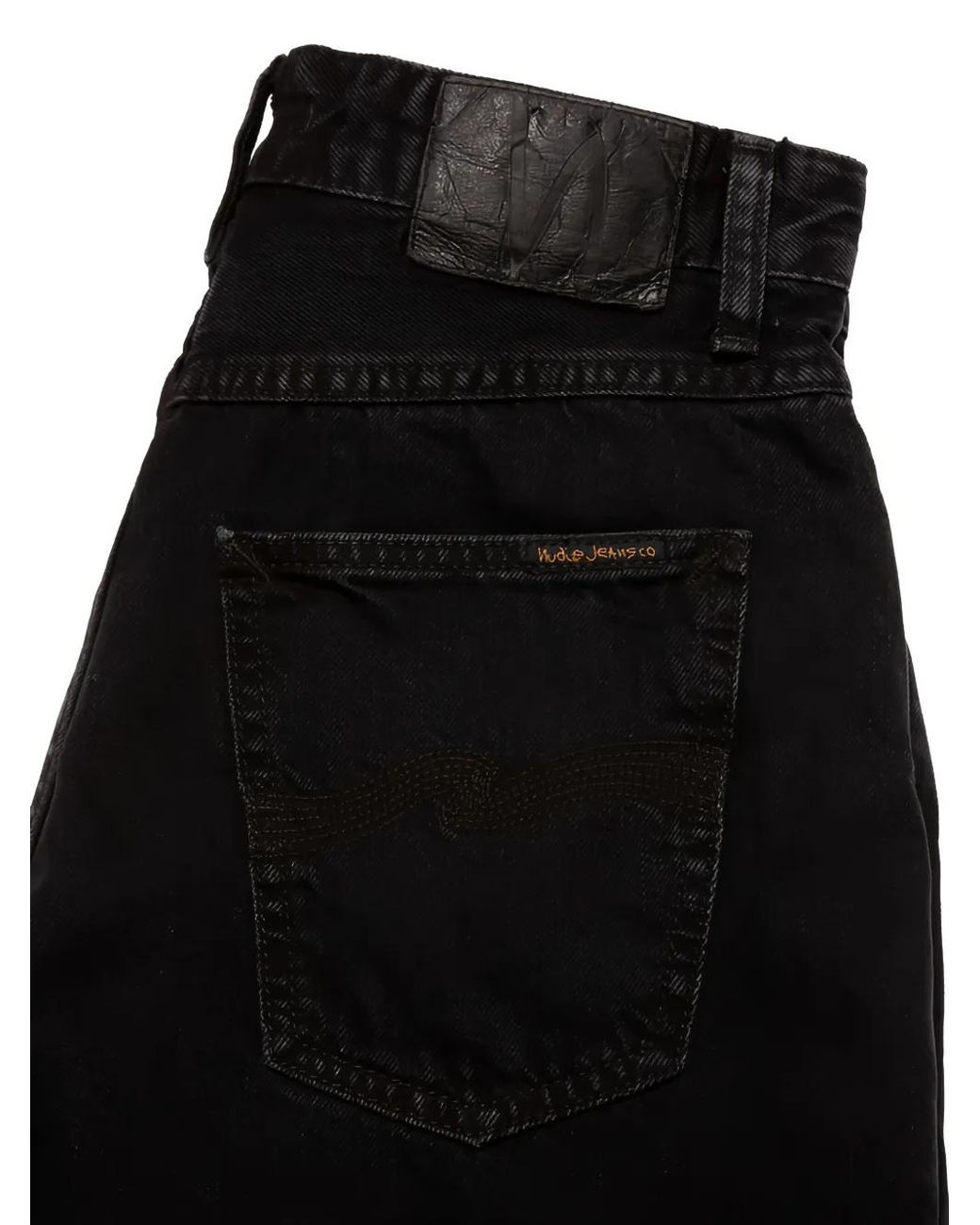 Nudie Jeans White Maeve Denim Shorts
