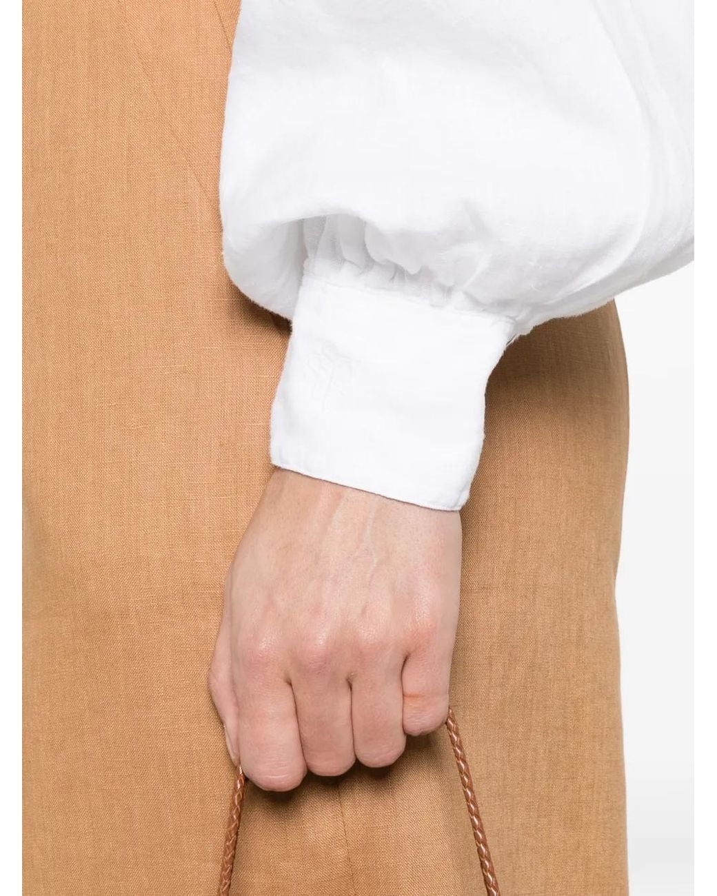 SOSUE White Antonia Shirt