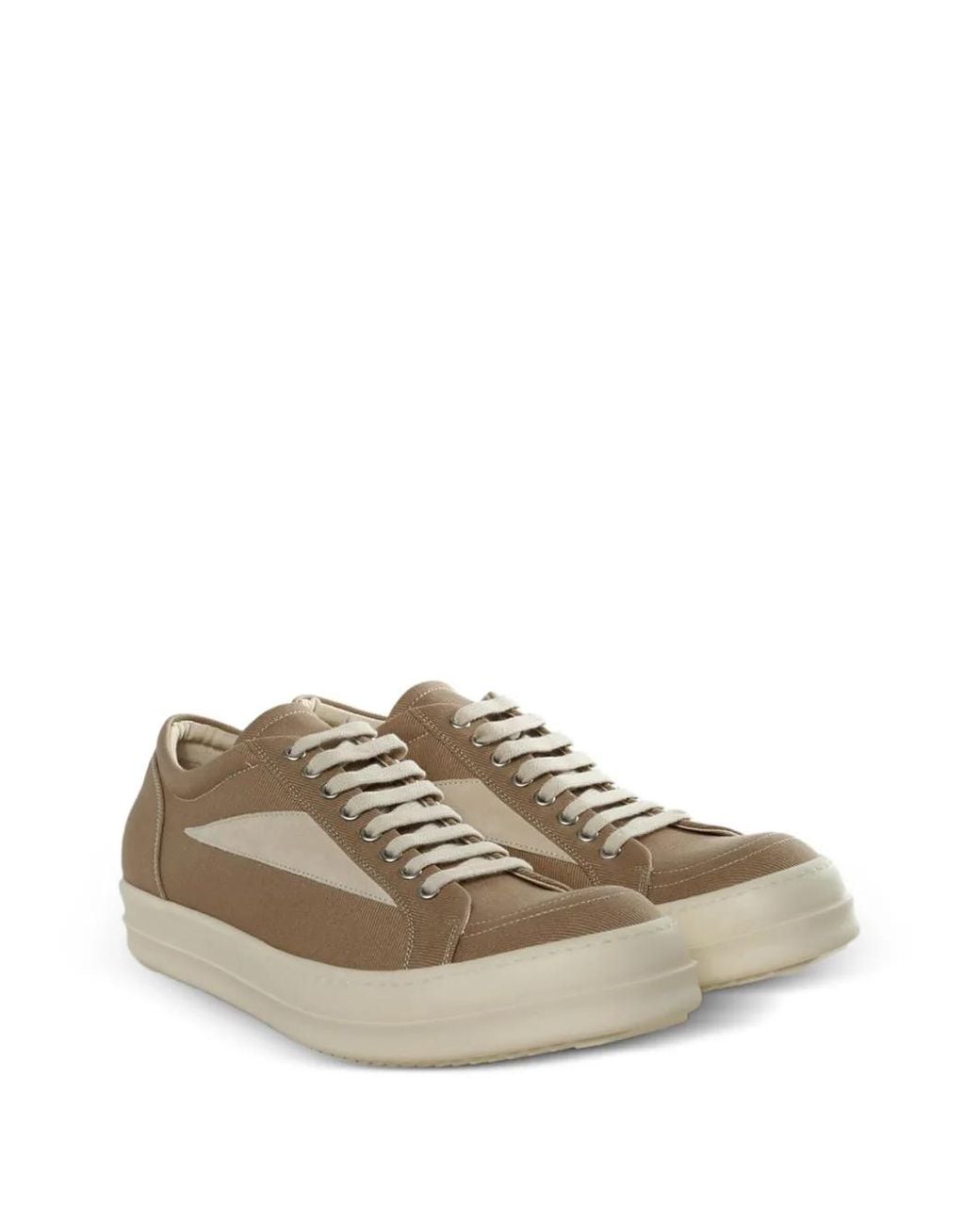 Rick Owens Brown Temple Sneaks for men