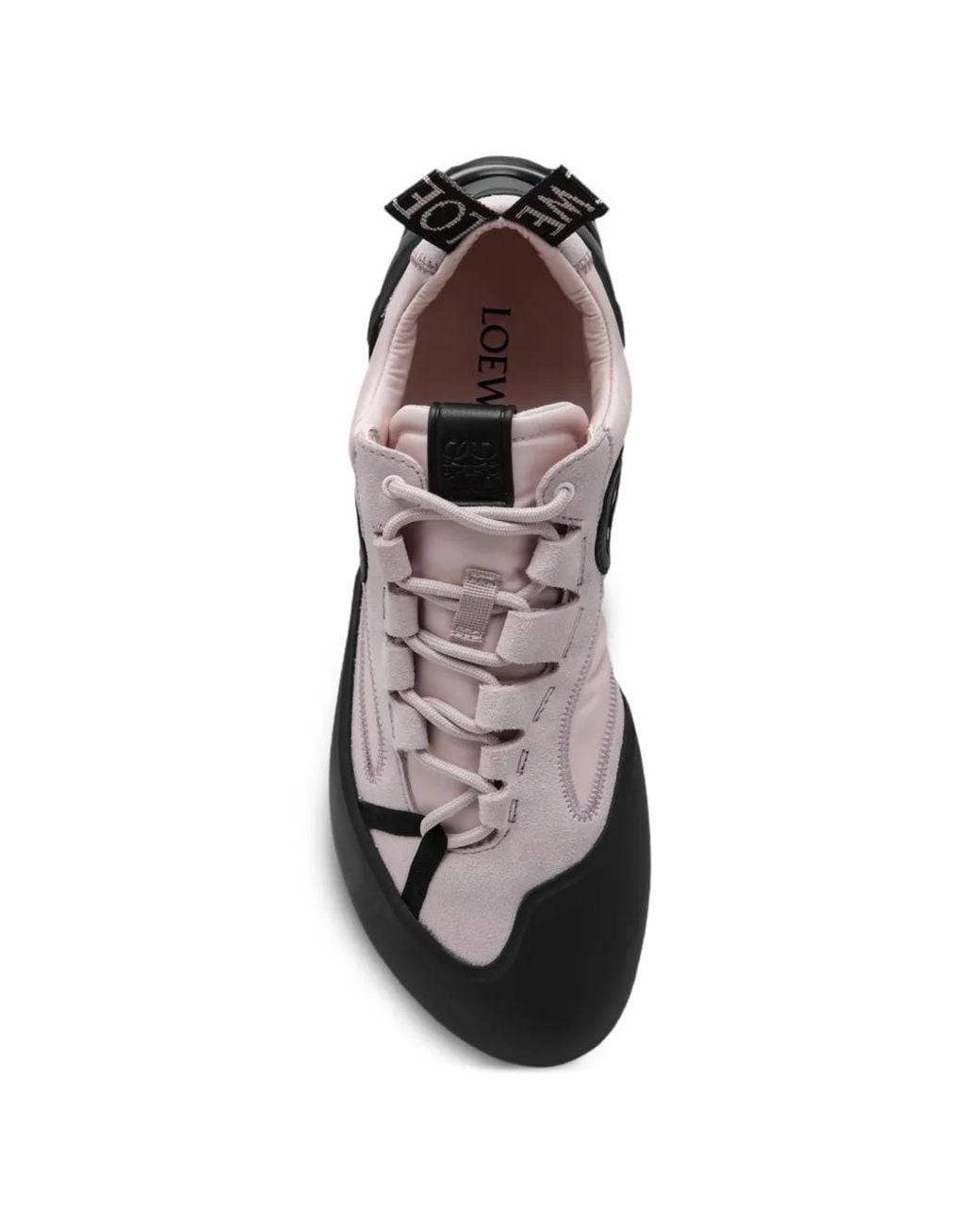 Loewe White Logo-Patch Grip Nylon Sneakers