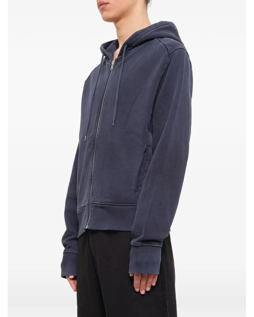 Entire studios Blue Zip-Up Hoodie
