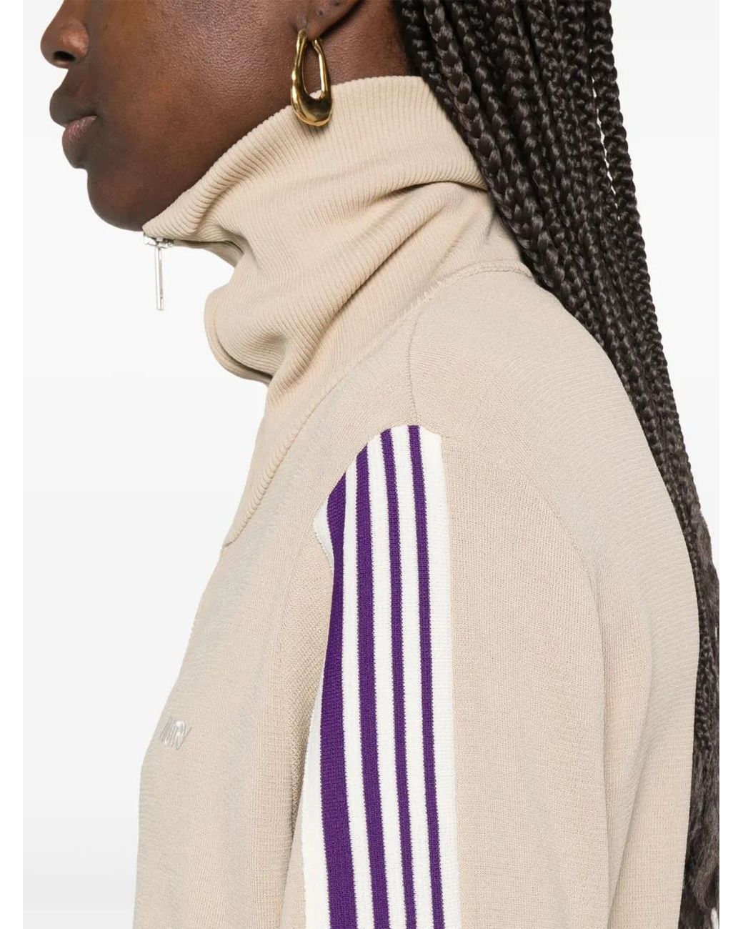 Pull À Fermeture Zippée Autry en coloris Natural