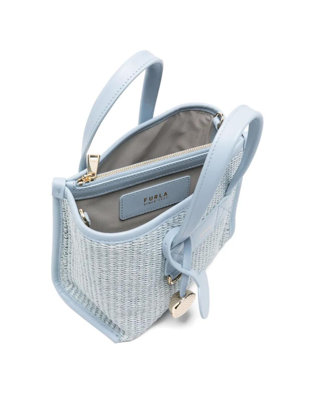 Furla Blue Divide It Tote Bag