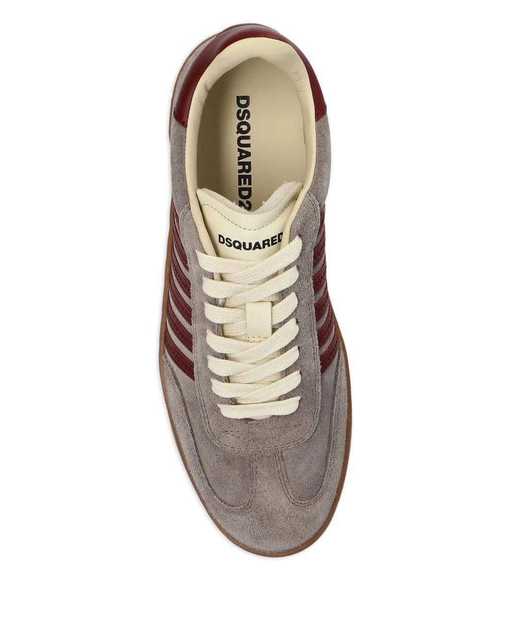DSquared² Brown Lace Up Sneakers