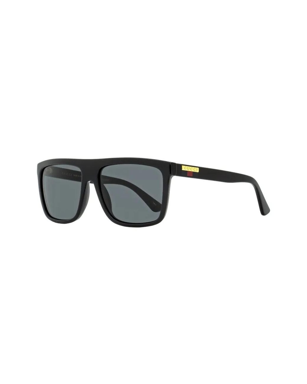 Gucci Black Oversized Square-Frame Sunglasses for men