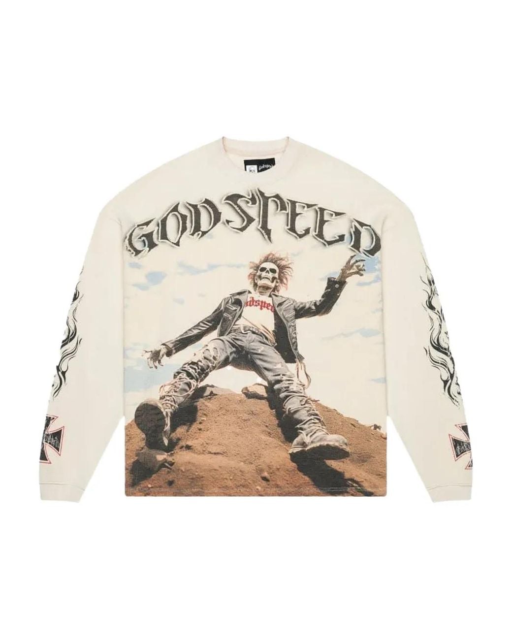 Godspeed Natural Rocker Long-Sleeve T-Shirt for men