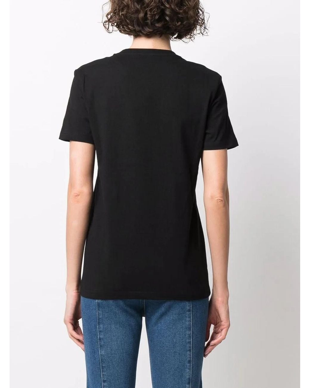 DIESEL Black Graphic-Print Short-Sleeved T-Shirt