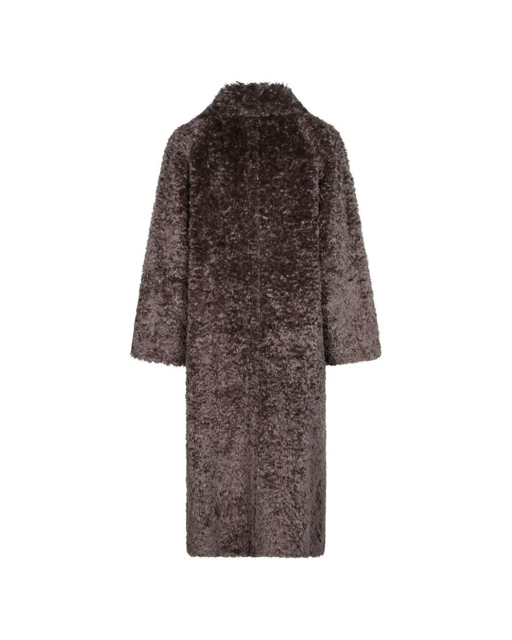 Herno Brown Teddy Coat