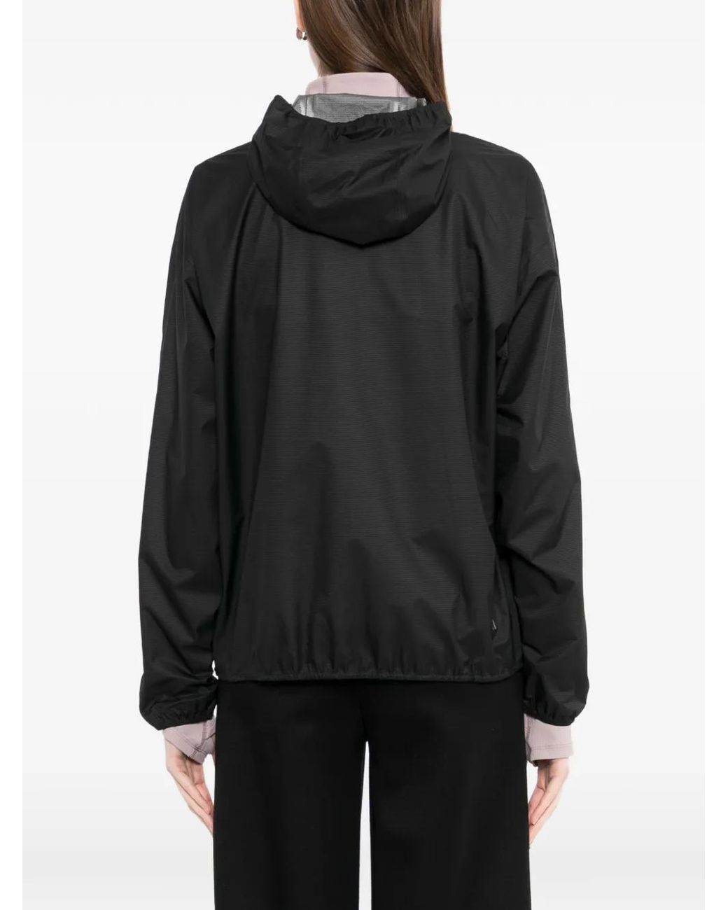 On Shoes Black Lightweight Waterproof Jacket
