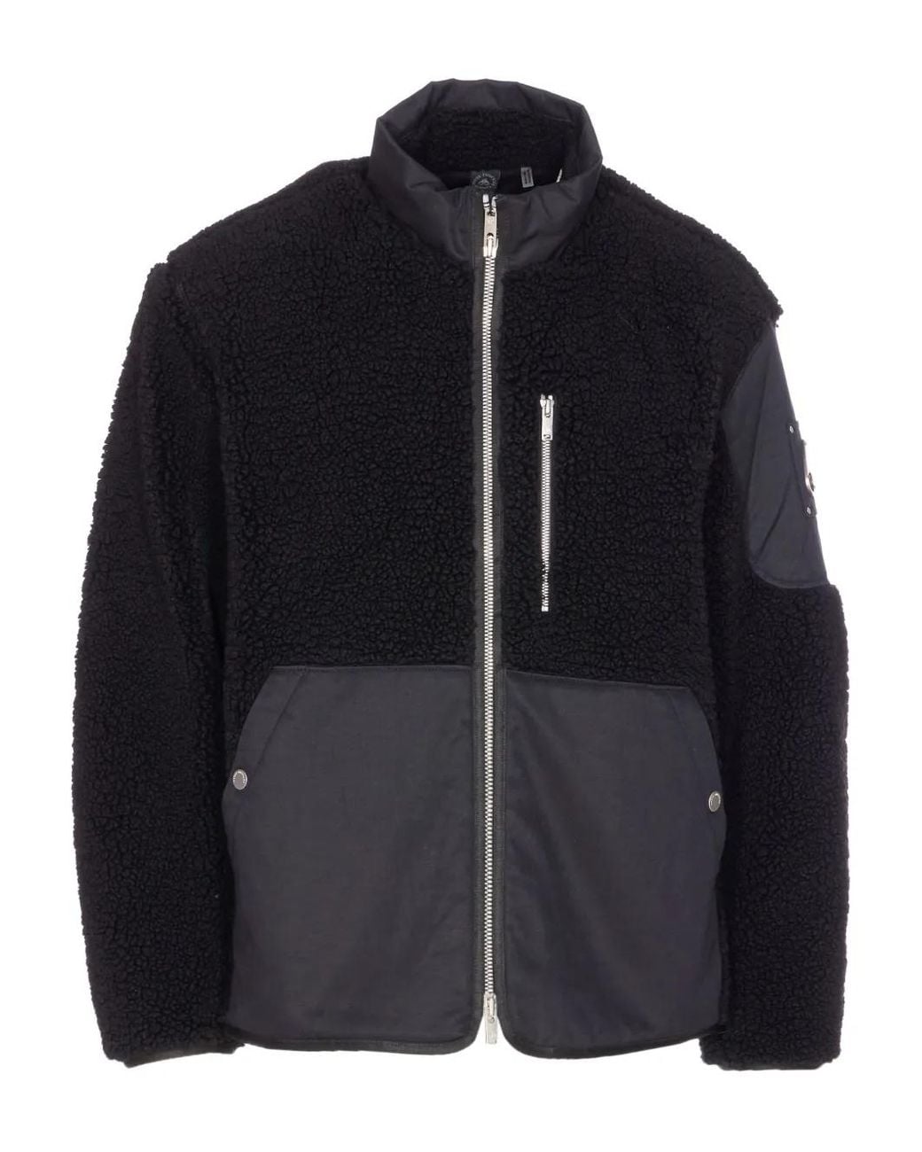 Moose Knuckles Black Light Jackets for men
