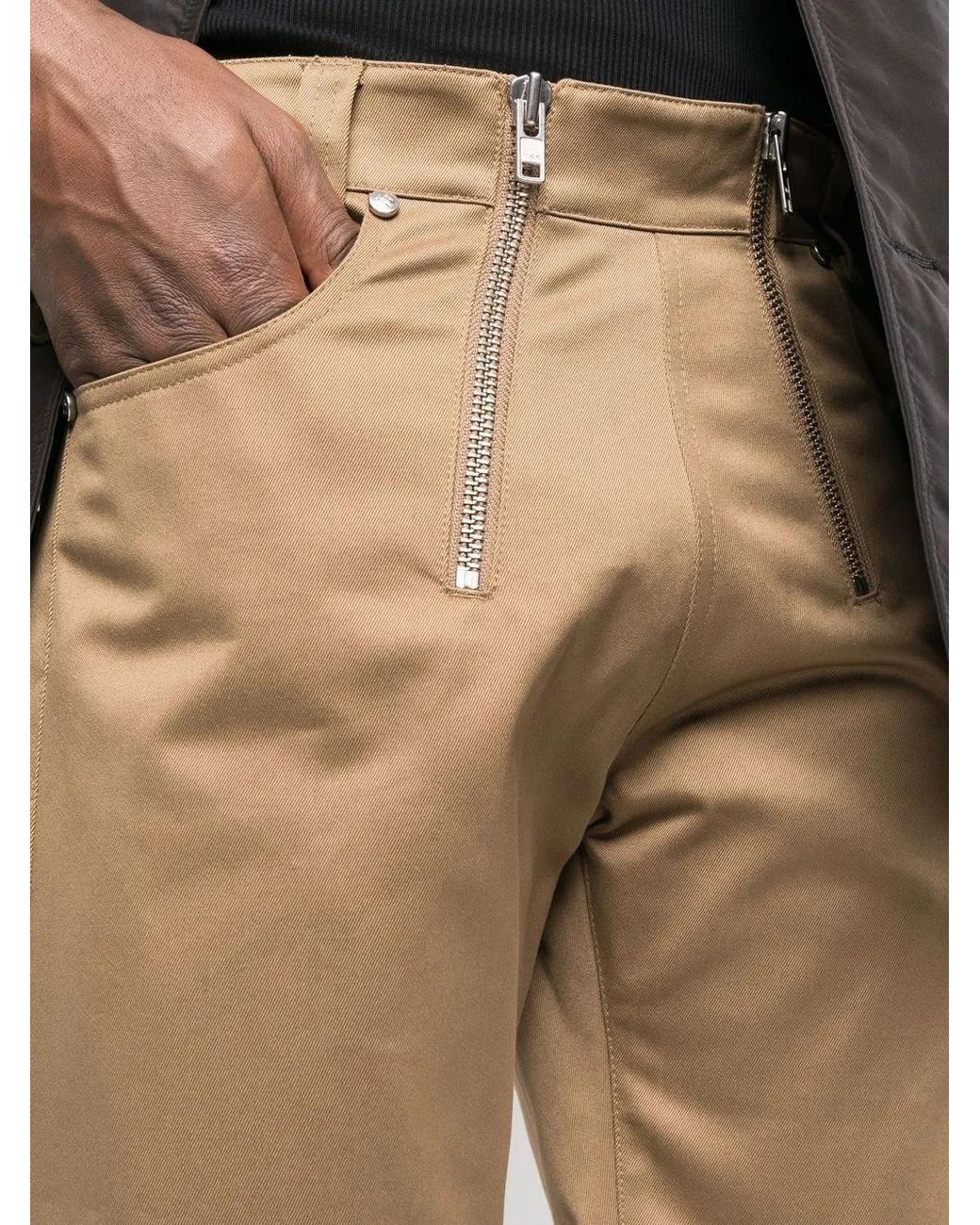 GmbH Natural Double-Zip Bermuda Shorts for men