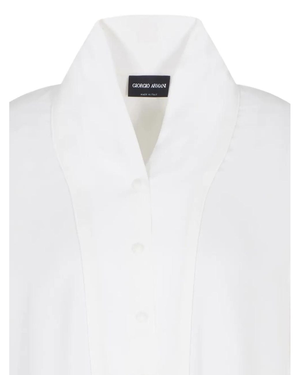 Giorgio Armani White Button-Down Blouse