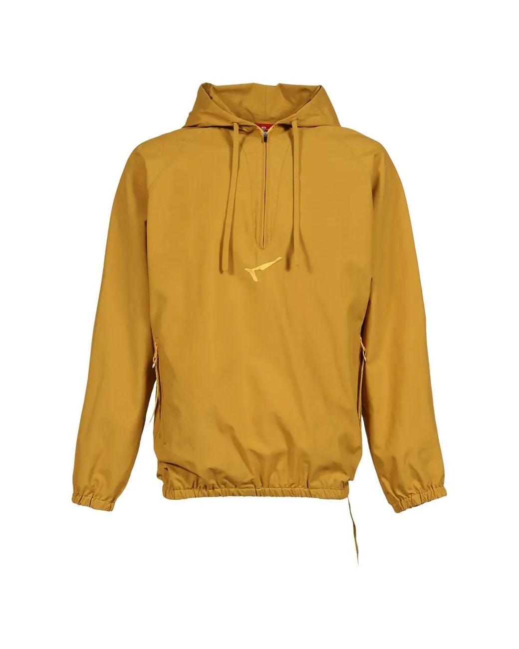 John Doe Yellow Packable Hooded Jacket for men