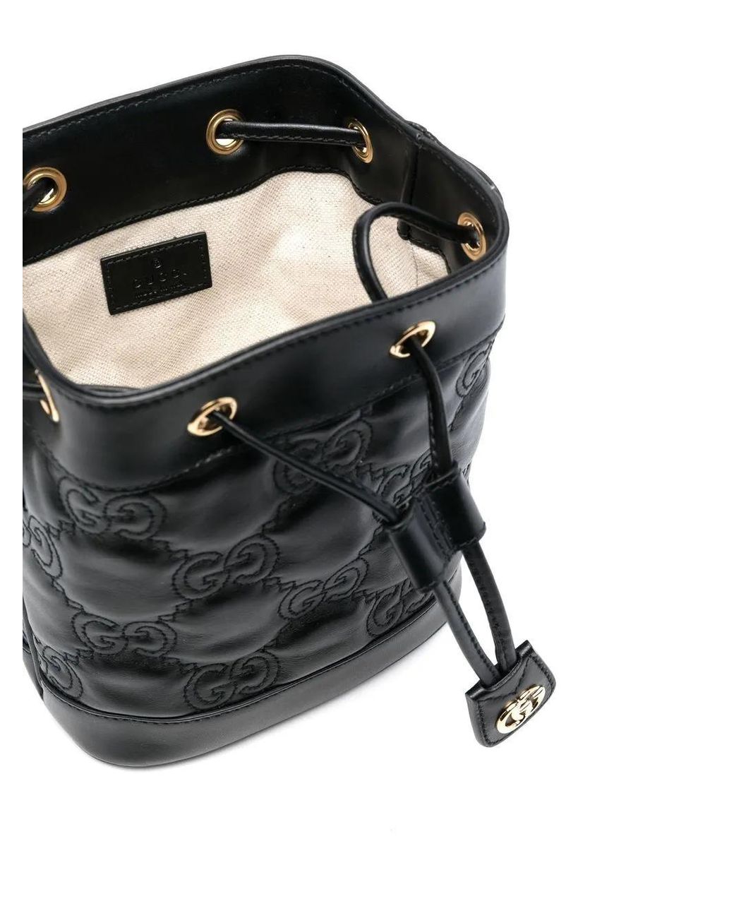 Borsa A Secchiello GG Matelassé di Gucci in Black