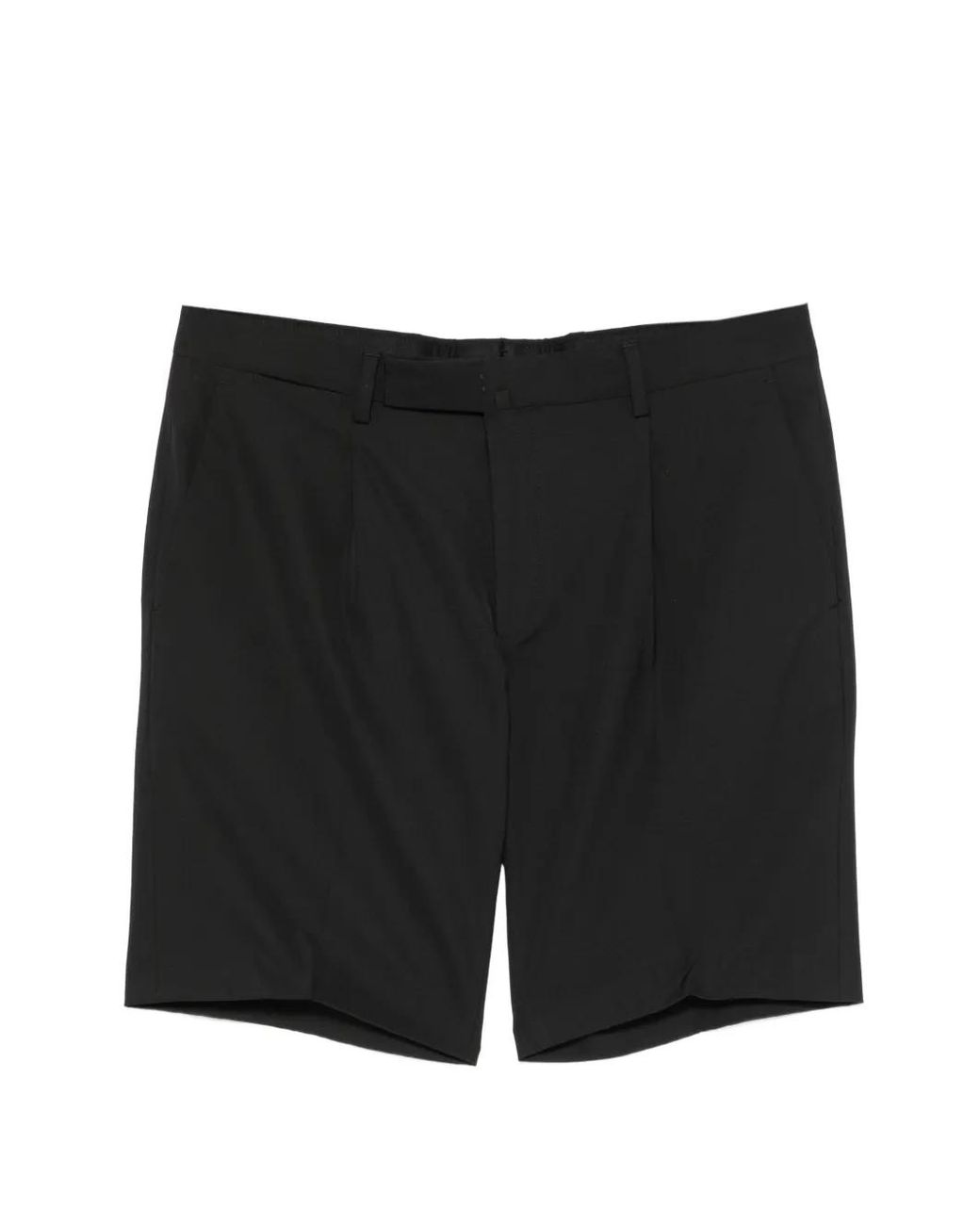VELA SHOP Black Pleated Shorts for men