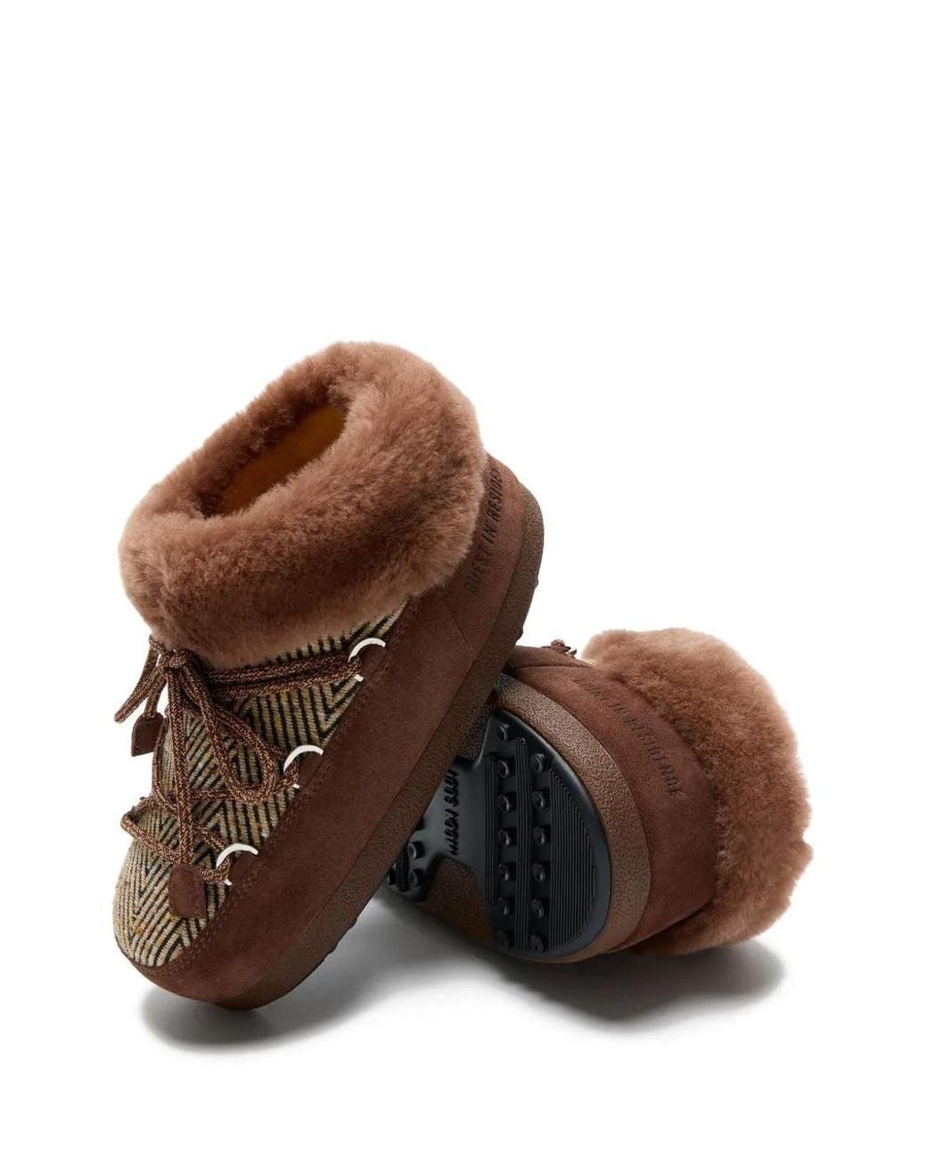 Moon Boot Brown Mules Evx Chalet Cocoa X Guest