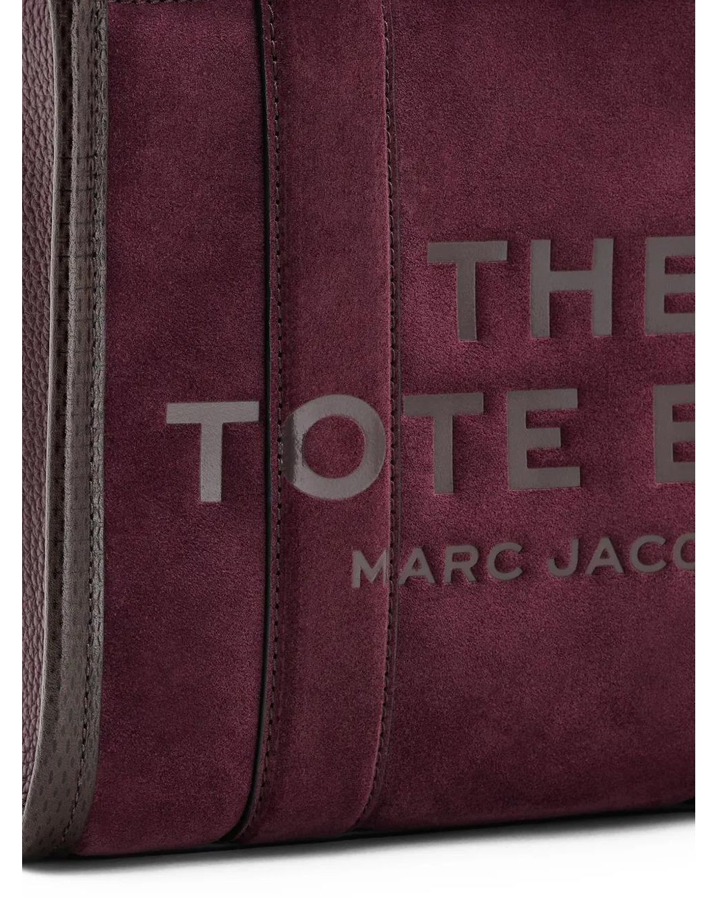 Marc Jacobs Purple Kleine Tote Bag aus Wildleder