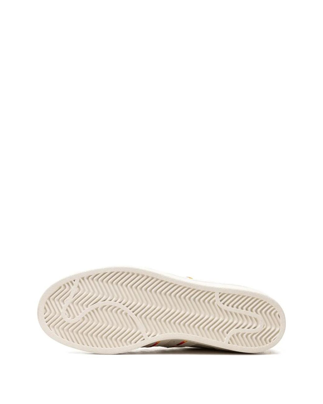 Adidas White X Rich Mnisi Superstar "Pride" Sneakers