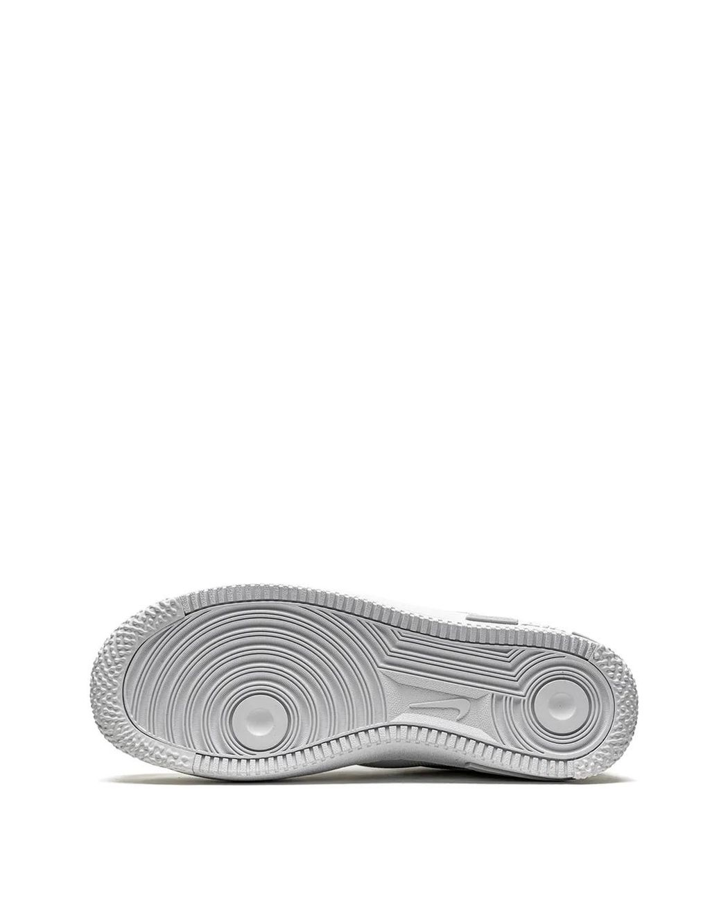 Nike White Air Force 1 Low React Sneakers