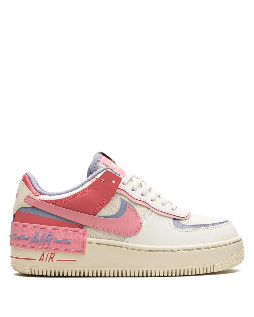 Nike Pink Air Force 1 Shadow "coconut Milk" Sneakers