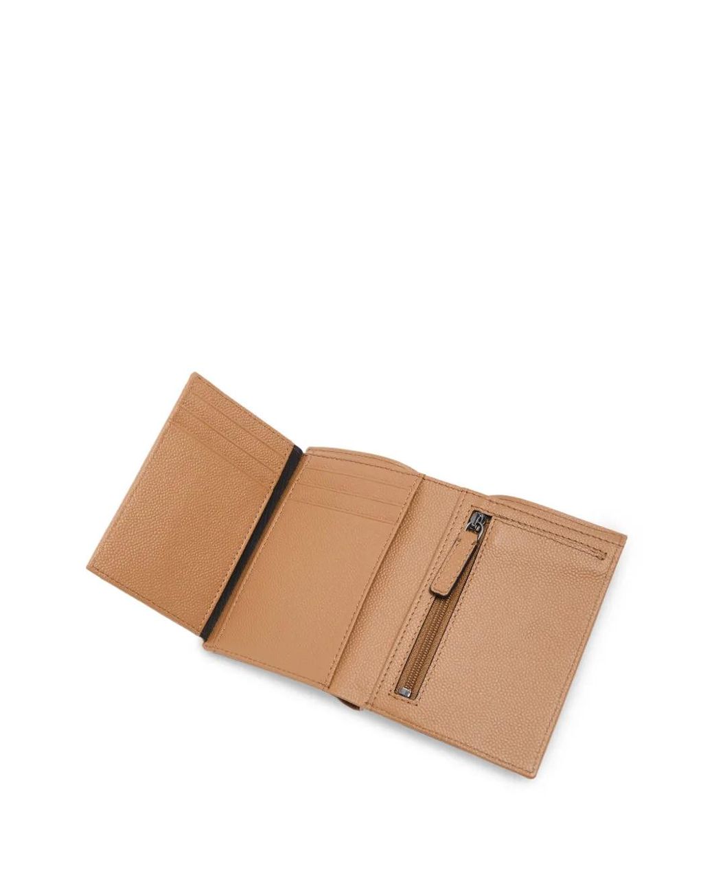 Lancel Brown Leon Logo-Print Wallet for men