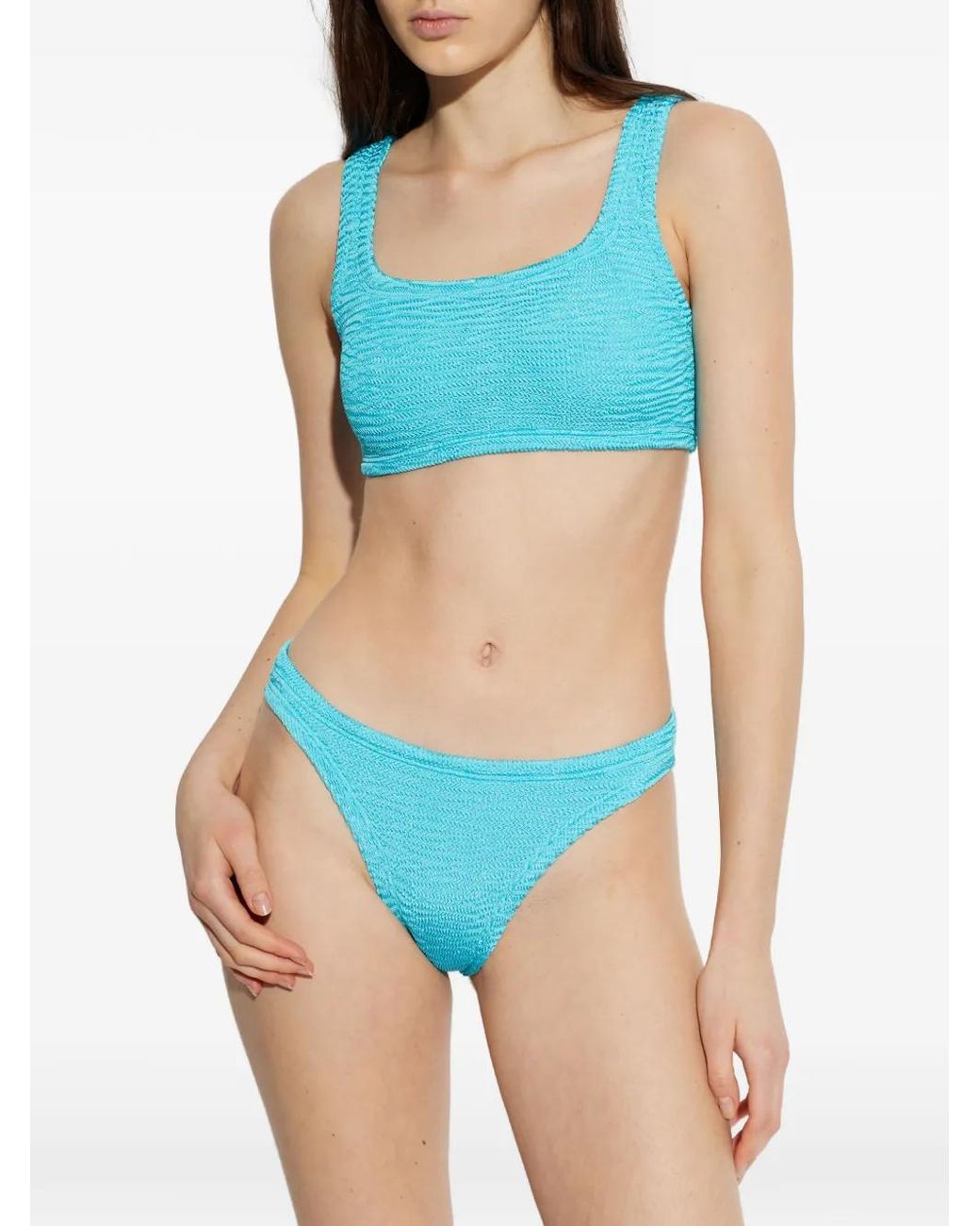 Paramidonna Blue Textured Bikini