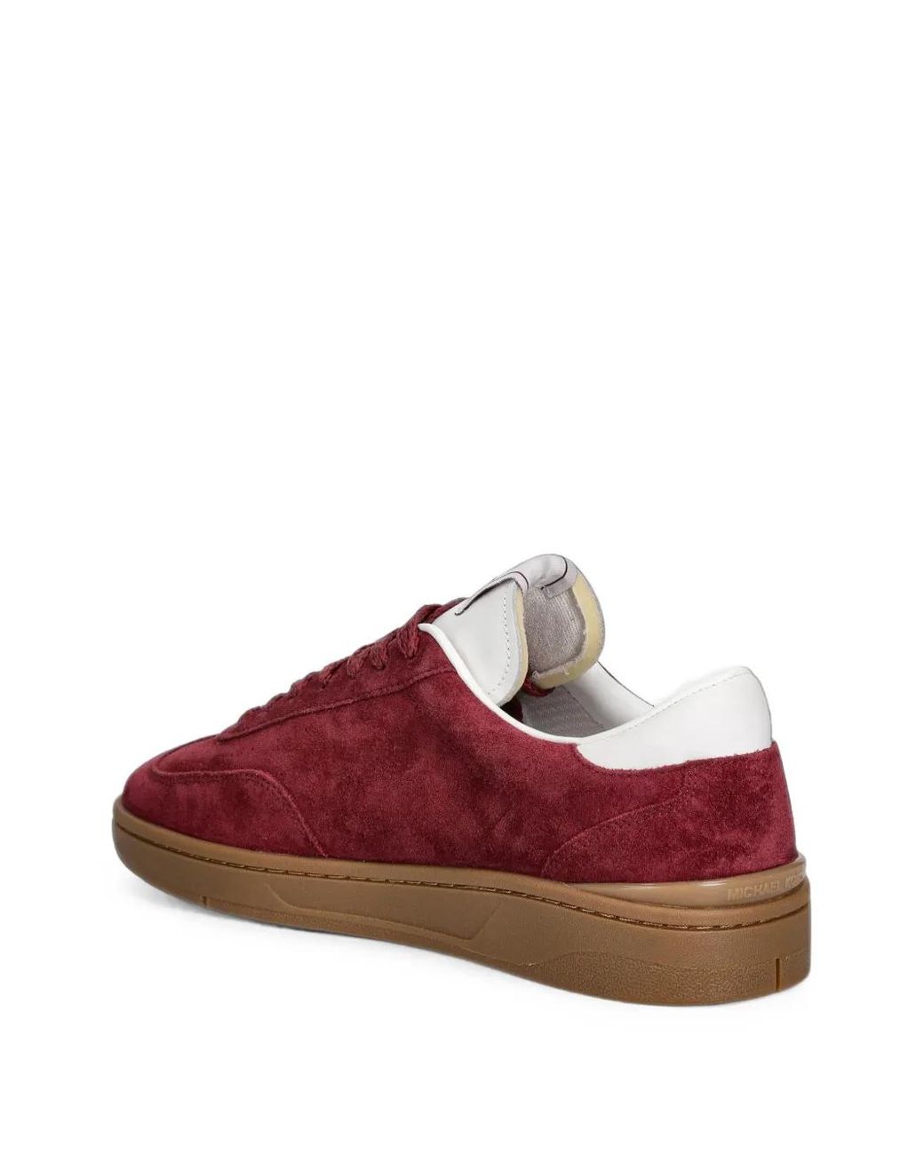 Michael Kors Red Wilton Suede Lace-Up Sneaker for men