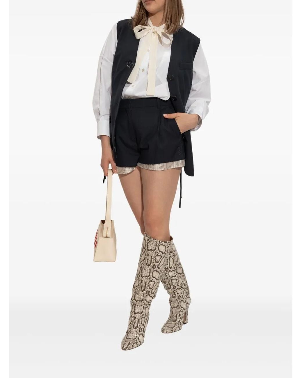 Paris Texas Metallic 100Mm Lavinia Boots
