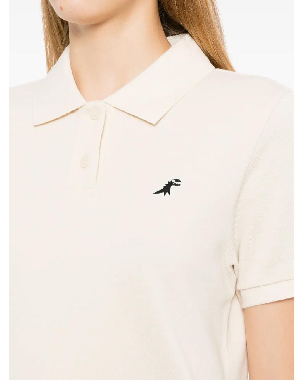 SPORT b. by agnès b. White Graphic-Print T-Shirt
