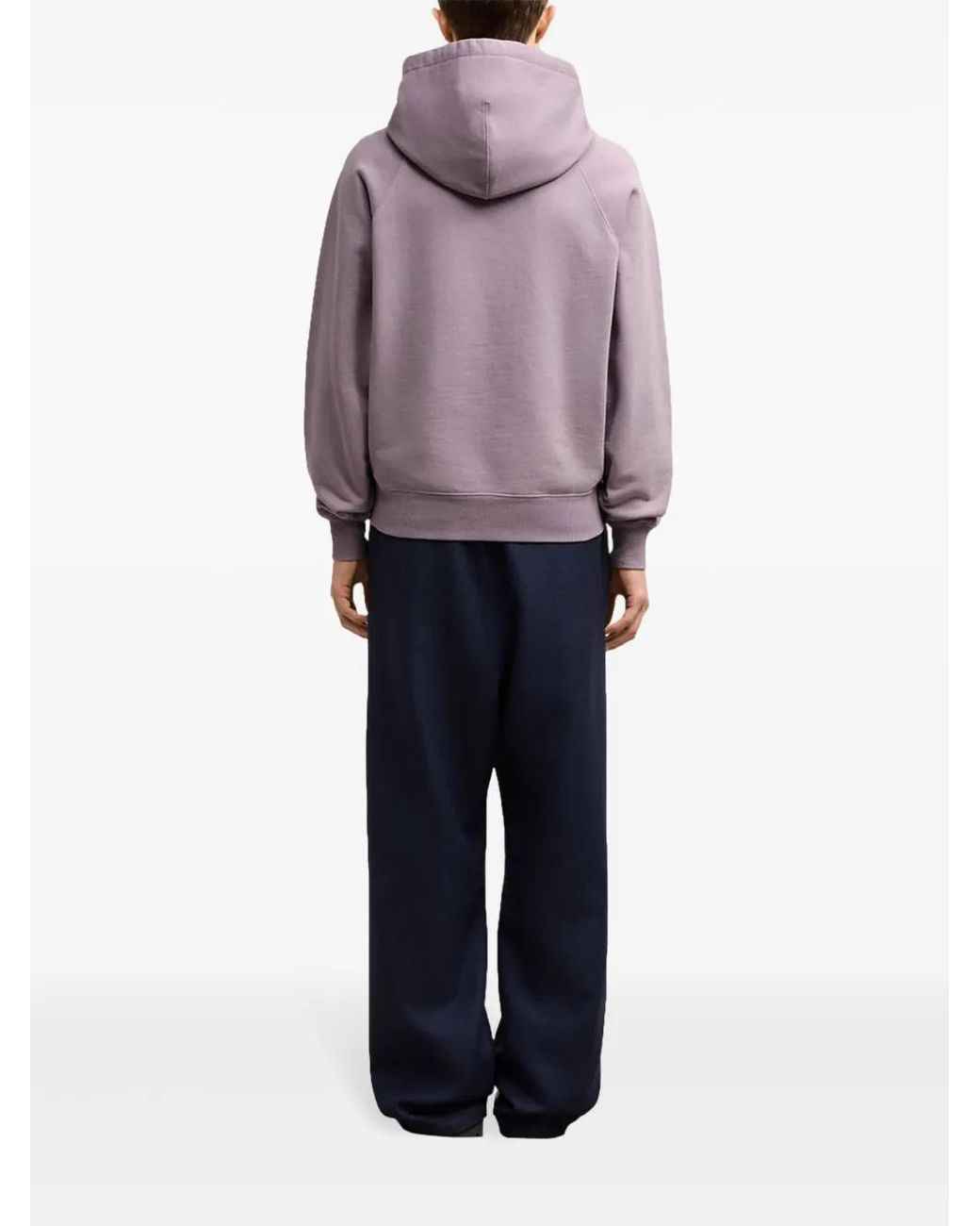 AMI Purple Ami De Coeur Hoodie