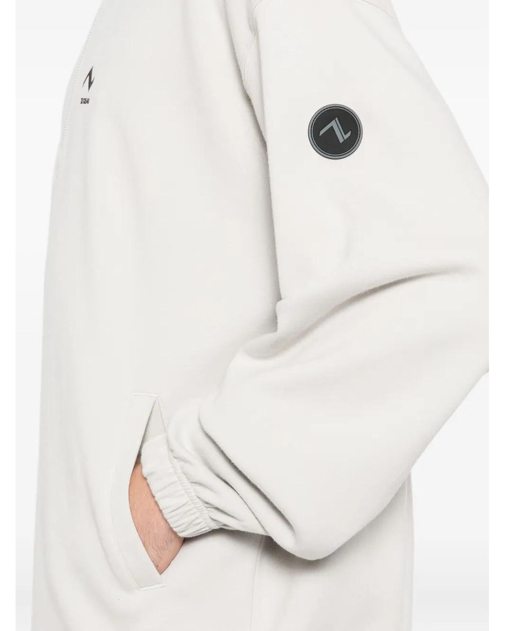 Izzue White Logo-Printed Sweatshirt for men