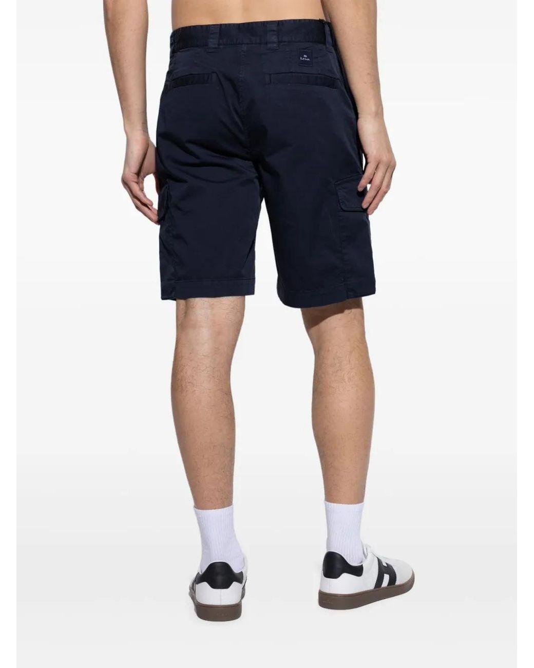 Paul Smith Blue Cargo Shorts for men