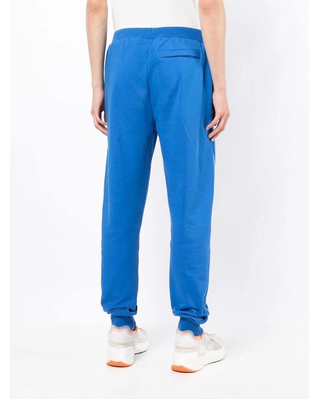 Fila Blue Piped-Trim Detail Sweatpants for men