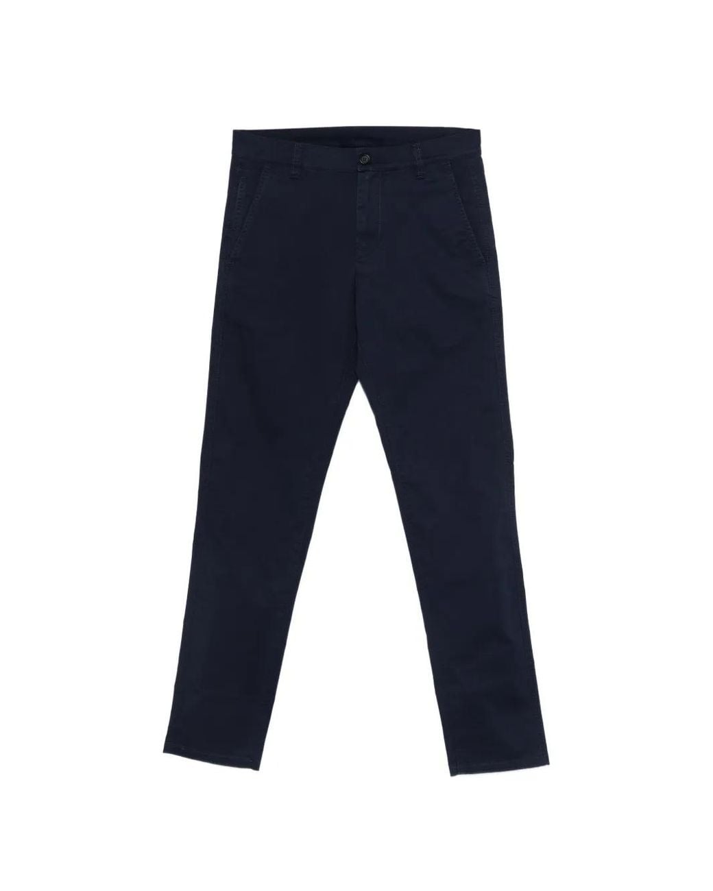 Pantalones Con Costuras Del Mismo Tono Aspesi de hombre de color Blue