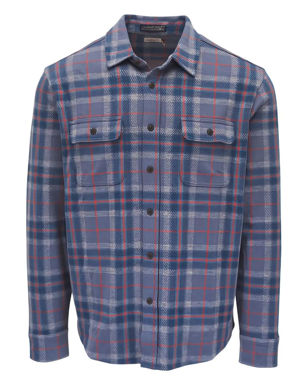 Faherty Brand Legend Geruit Overhemd in het Blue voor heren