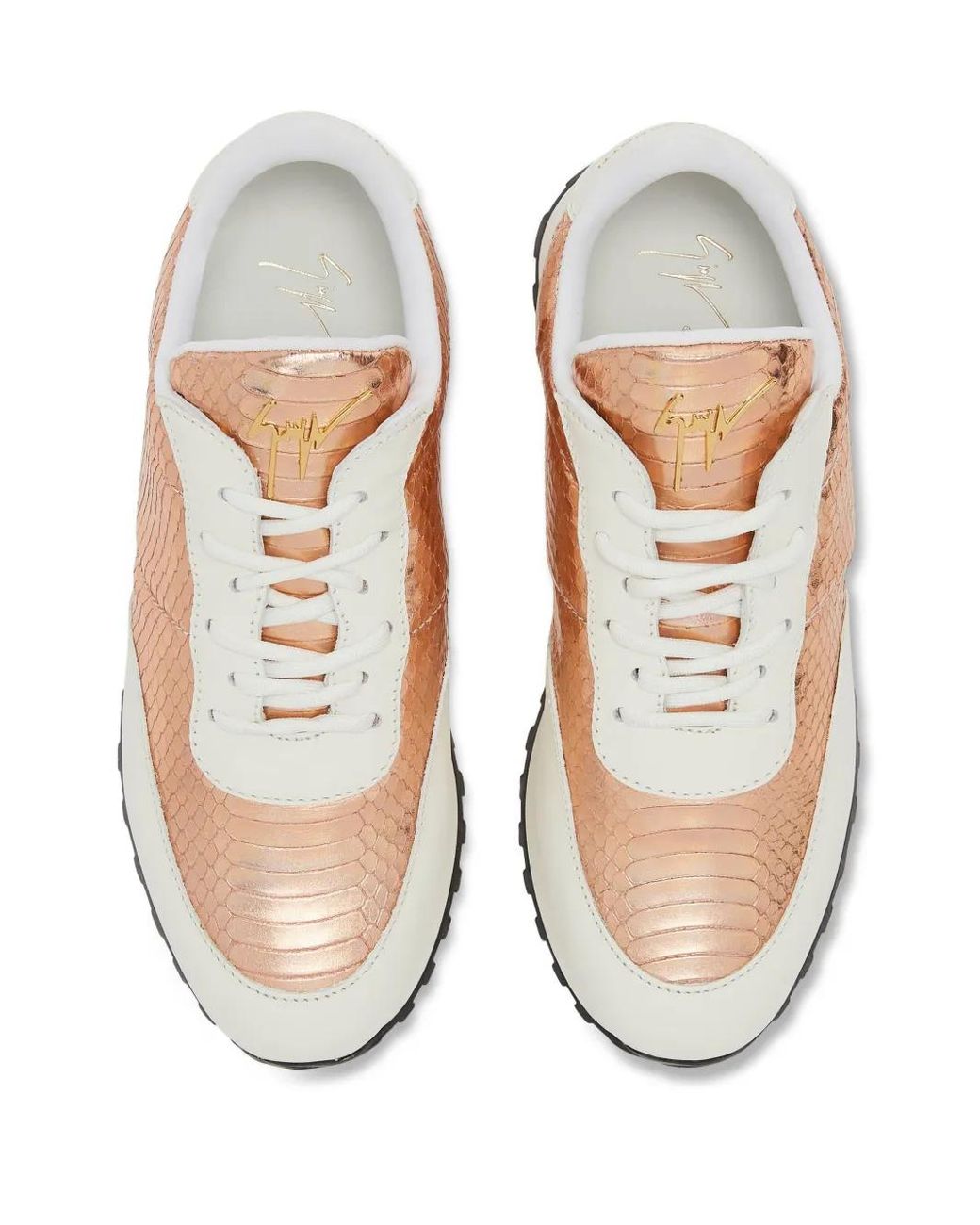 Giuseppe Zanotti White Jimi Running Sneakers