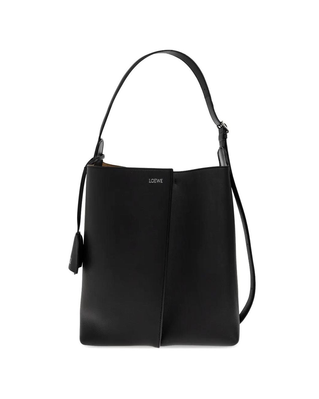 Loewe Black Grand Sac Seau Bilbao En Cuir