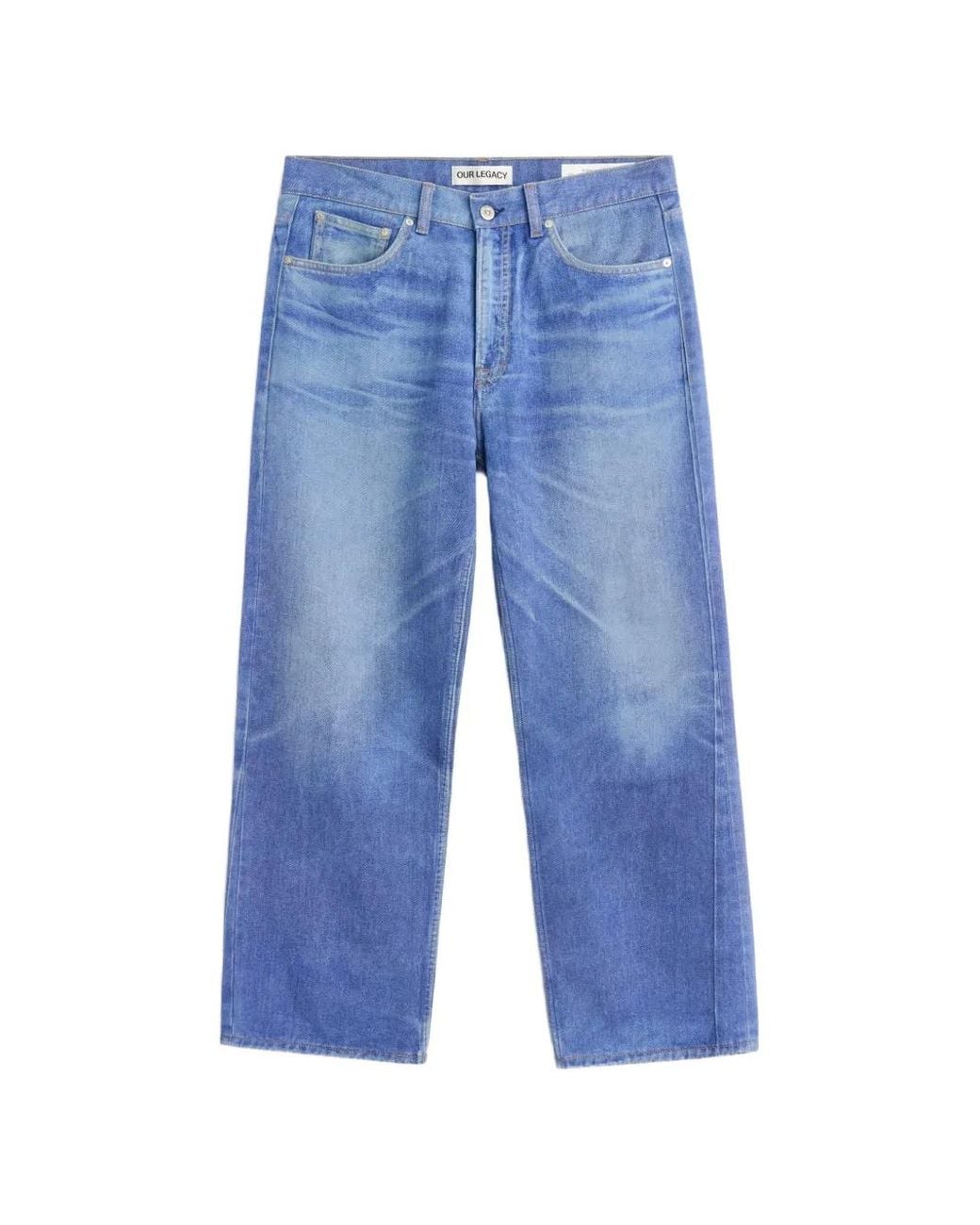 Our Legacy Blue Third Cut Jeans for men