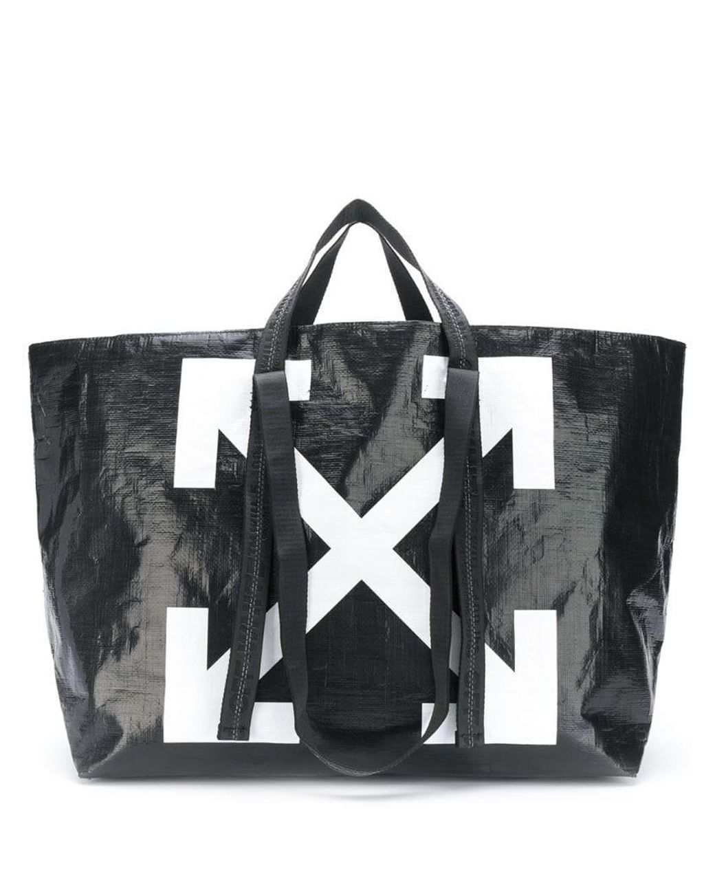 Off-White c/o Virgil Abloh New Commercial Tote Bag in Black | Lyst