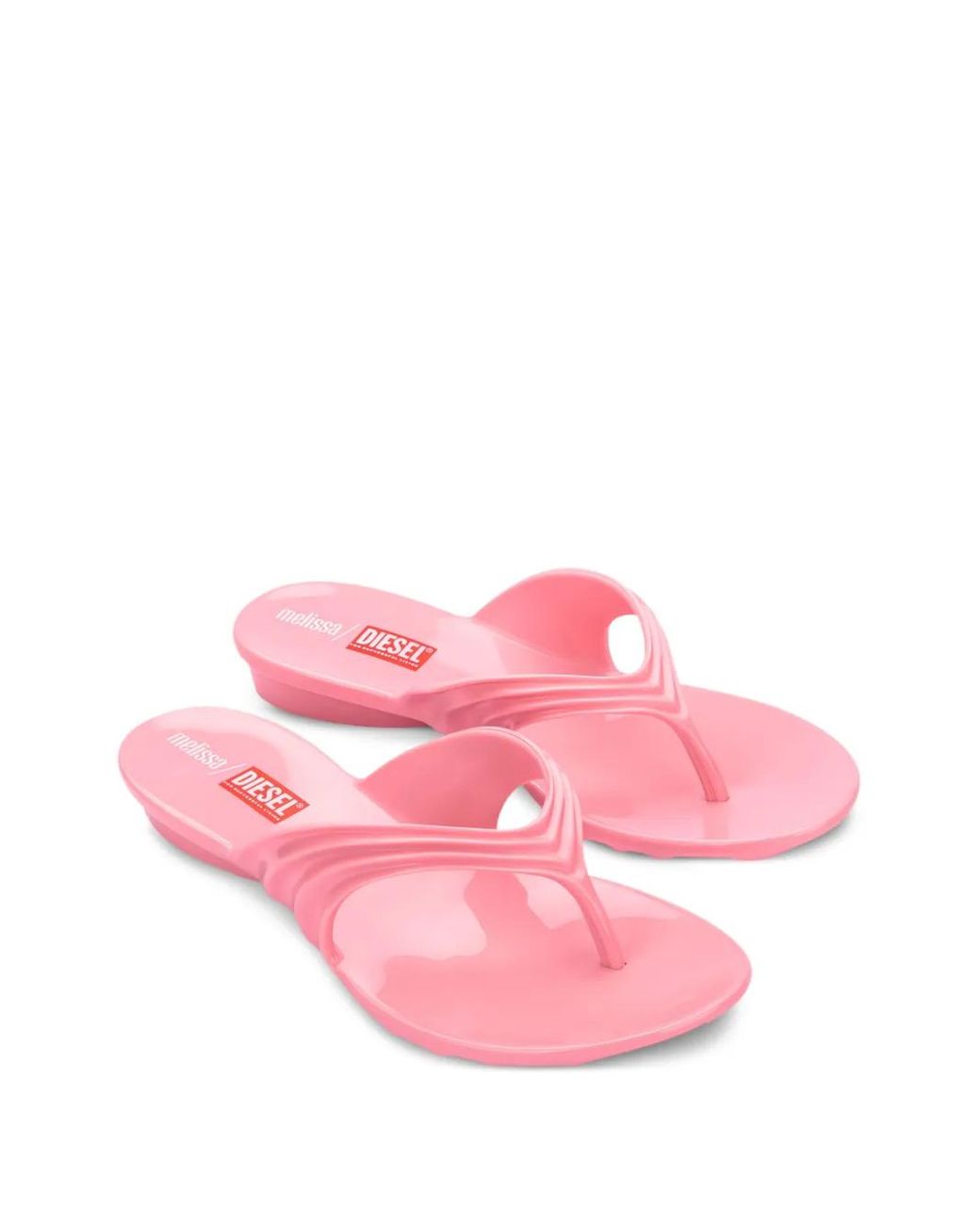 Melissa Pink X Diesel Flip-Flops