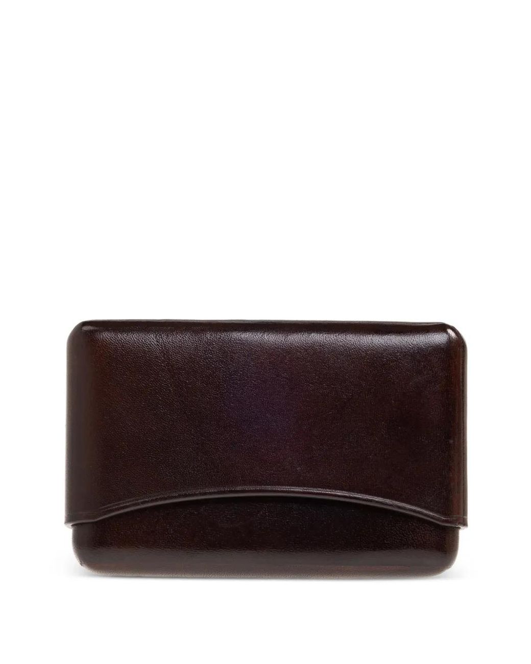 Lemaire Purple Curved Wallet